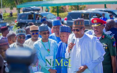 President Muhammadu Buhari Commissioned Meteorological Institute for Science & Technology (MBMIST) and the Climate Change Center in Katsina State, Nigeria