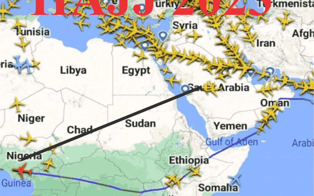 Sudan Conflict: Hajj flights from West Africa to Incur Extra 2HRS Flight Time to Saudi Arabia