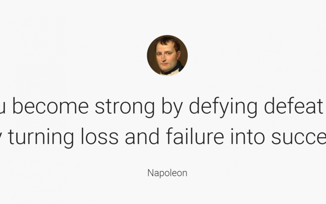 Turning Loss and Failure into Success